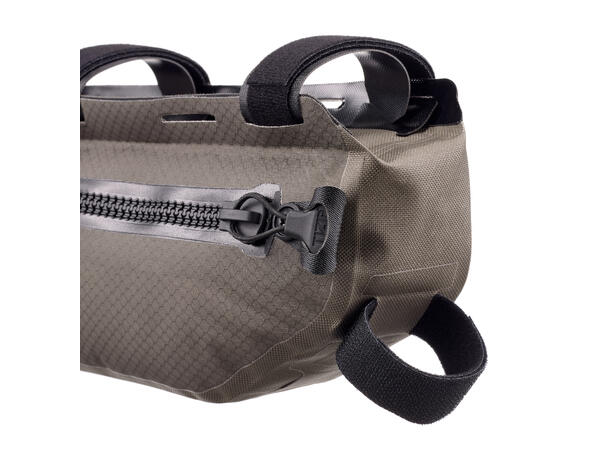 Ortlieb Frame-Pack Toptube ! dark sand 4 L Hook and loop straps 