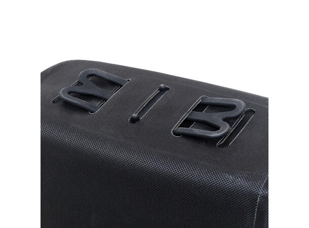 Ortlieb Toptube-Bag ! black 1,5 L Perforated straps 