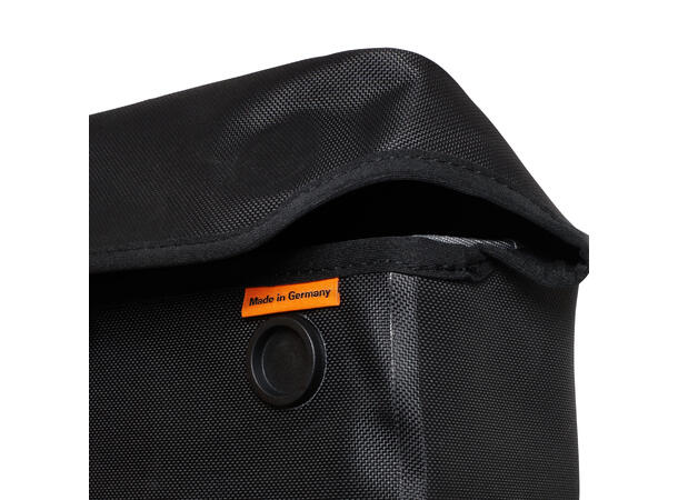 Ortlieb Toptube-Bag ! black 1,5 L Perforated straps 