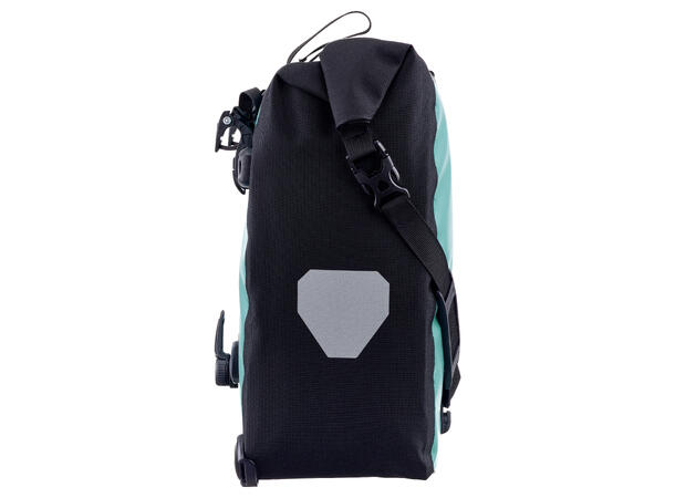 Ortlieb Back-Roller Free lagoon - black 2x20 L QL2.1 