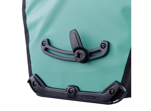 Ortlieb Back-Roller Free lagoon - black 2x20 L QL2.1 