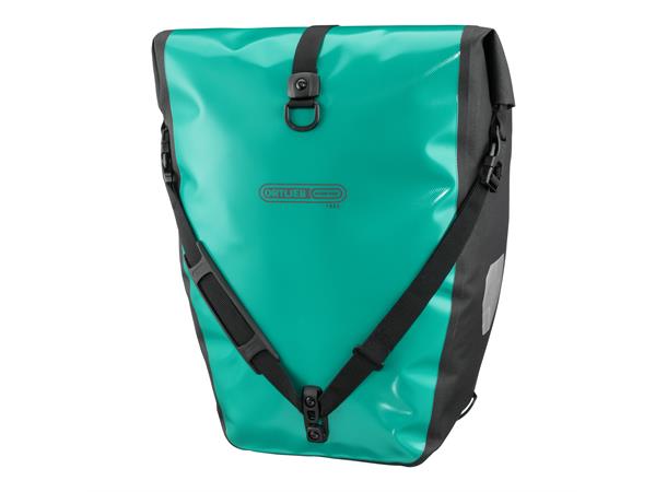 Ortlieb Back-Roller Free lagoon - black 2x20 L QL2.1 