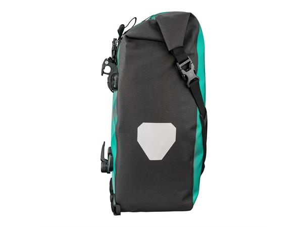 Ortlieb Back-Roller Free lagoon - black 2x20 L QL2.1 