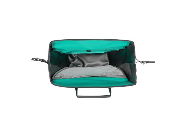 Ortlieb Back-Roller Free lagoon - black 2x20 L QL2.1 