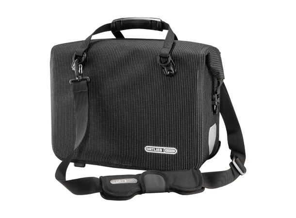 Ortlieb Office-Bag High-Vis black reflective 21 L QL2.1 