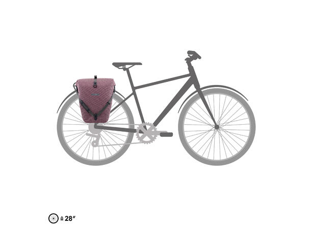 Ortlieb Back-Roller Urban ash rose,  20 L, QL3.1 