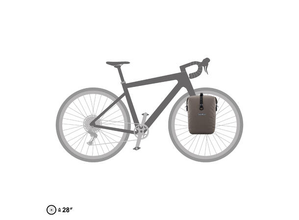 Ortlieb Gravel-Pack ! dark sand,  14,5 L, QL3.1 