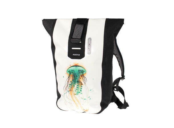 Ortlieb Velocity Design Jellyfish white-black,  23 L 
