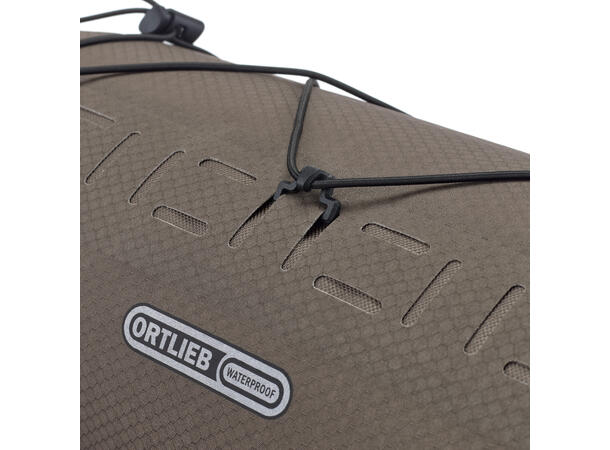 Ortlieb Dry-Pack ! dark sand,  12 L, O-Strap 