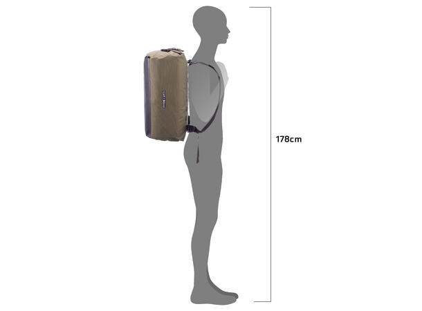 Ortlieb Duffle Lite ! dark sand,  40 L 