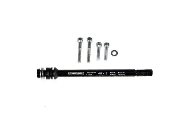 Ortlieb Thru Axle M6-Connector black,  1,5mm 