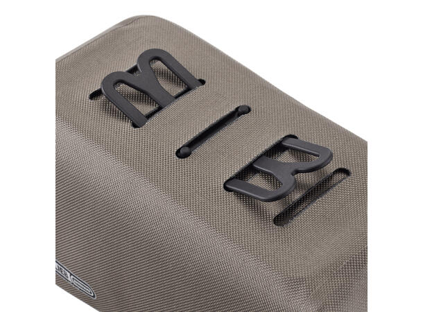 Ortlieb Toptube-Bag ! dark sand,  1,5 L, Perforated straps 