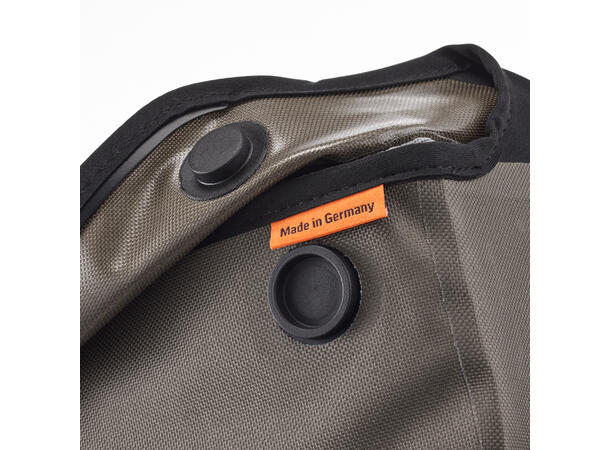 Ortlieb Toptube-Bag ! dark sand,  1,5 L, Perforated straps 