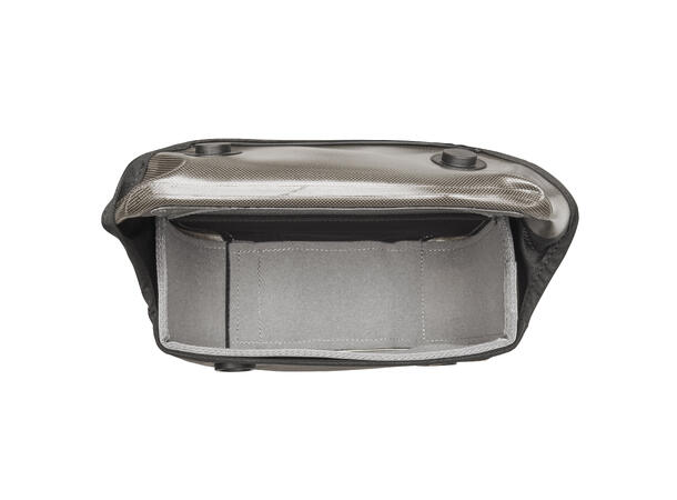 Ortlieb Toptube-Bag ! dark sand,  1,5 L, Perforated straps 