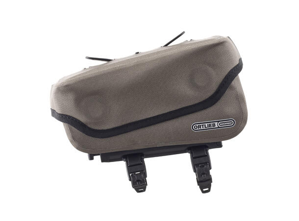 Ortlieb Toptube-Bag ! dark sand,  1,5 L, Perforated straps 