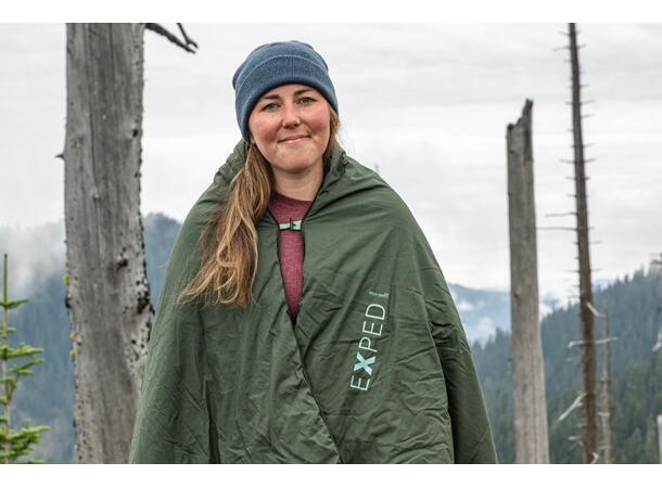 Exped LuxeWool Blanket Uno Moraine 