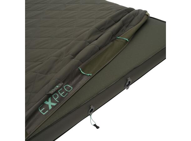 Exped MegaMat LuxeWool Cover Duo moraine Duo M 
