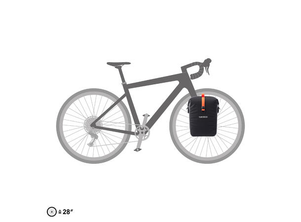 Ortlieb Gravel-Pack ! black matt,  14,5 L, QL3.1 