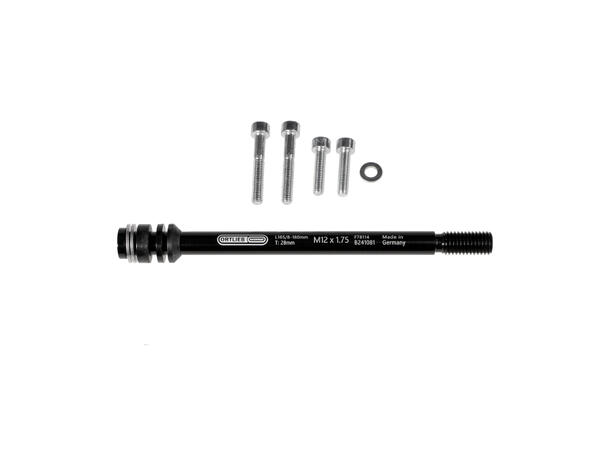 Ortlieb Thru Axle M6-Connector black,  1,75mm 