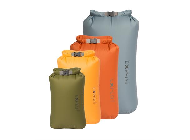 Exped Fold Drybag 4 PACK set XS - L 
