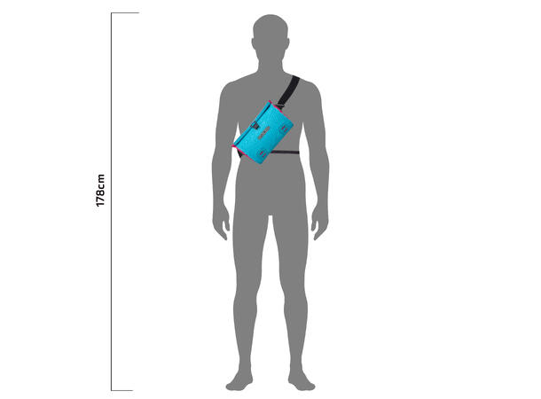 Ortlieb Velo-Sling Cyber ! cyber blue 3L 