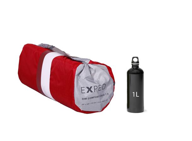 Exped SIM Comfort Duo 7.5 ruby red LW 