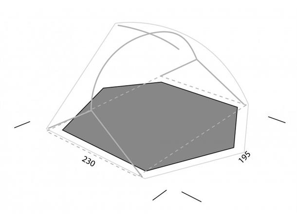 Exped Lyra II extreme Footprint grey 