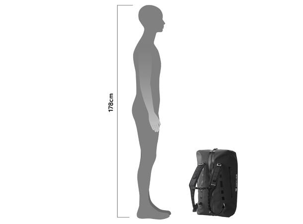 DUFFLE 60 L Zip TS black 