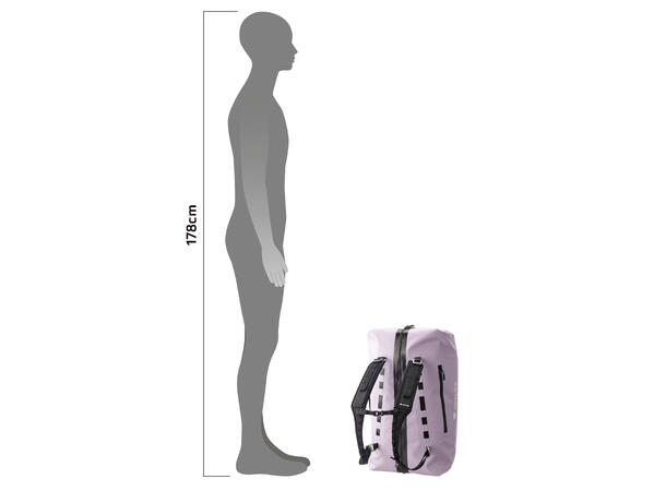 DUFFLE 60 L Zip TS Lavender 