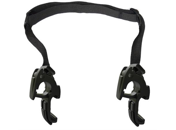 Ortlieb QL2.1 mounting hooks (18-mm) and adjustable handle 